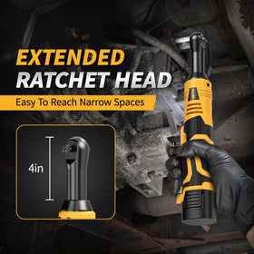 FULLYEA includes 1/4-inch adapter and 3-inch extension bar for versatility.