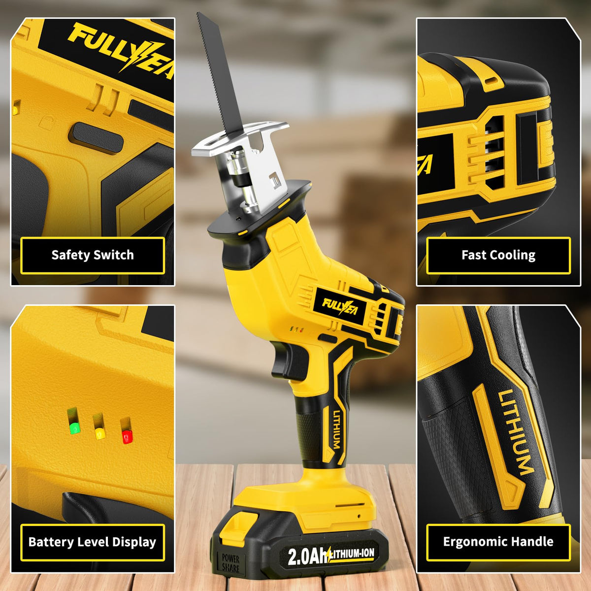 FULLYEA 28mm stroke highlights multi-material cutting capability