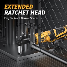 Fullyea extension bars and sockets for versatile reach