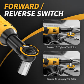 Fullyea ergonomic non-slip grip minimizes fatigue during operation