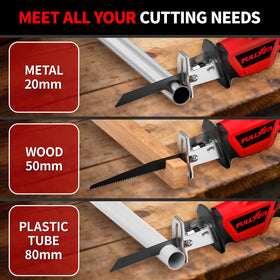 FULLYEA ergonomic, non-slip handle reduces fatigue during long jobs.