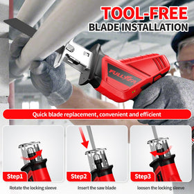 FULLYEA four blades pack for cutting wood, metal, and plastic