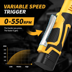 FULLYEA built-in LED lights illuminate dark workspaces for better visibility.