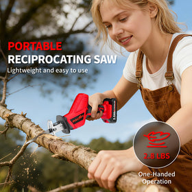 FULLYEA built-in LED light improves visibility for precise work.