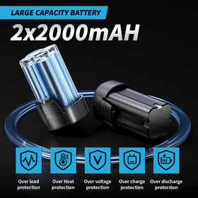 FULLYEA lightweight alloy body reduces user fatigue