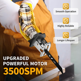 FULLYEA tool-free blade change for quick blade swaps