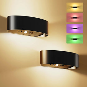 FULNIX Motion Sensor Wall Light front view showing a sleek wall-mount design for hallways