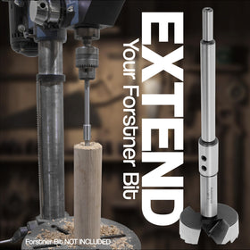Fulton 10-inch Forstner extension extended reach for large bore projects