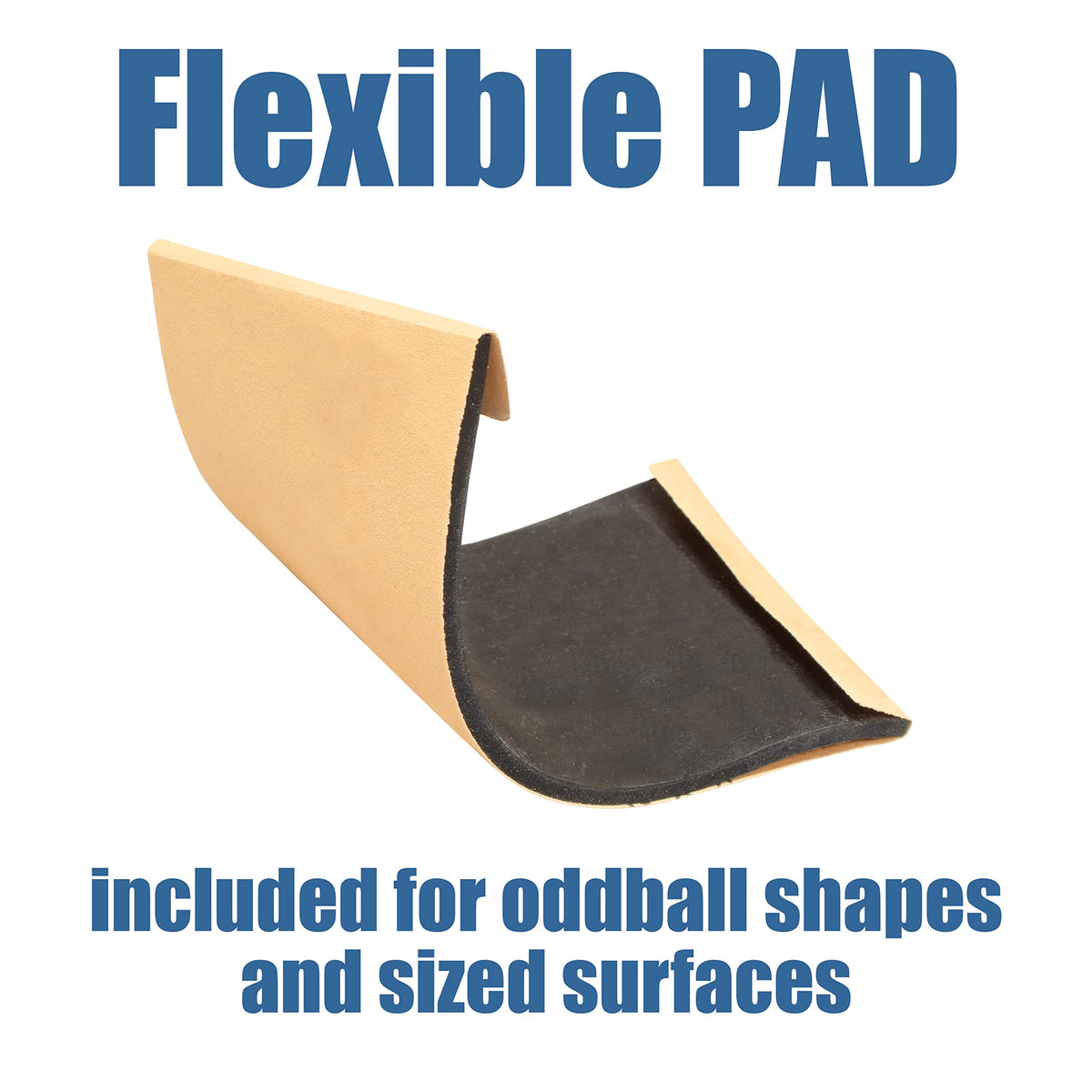 Fulton 21 Profile Contour Sanding Grips 90-degree grip for corners.
