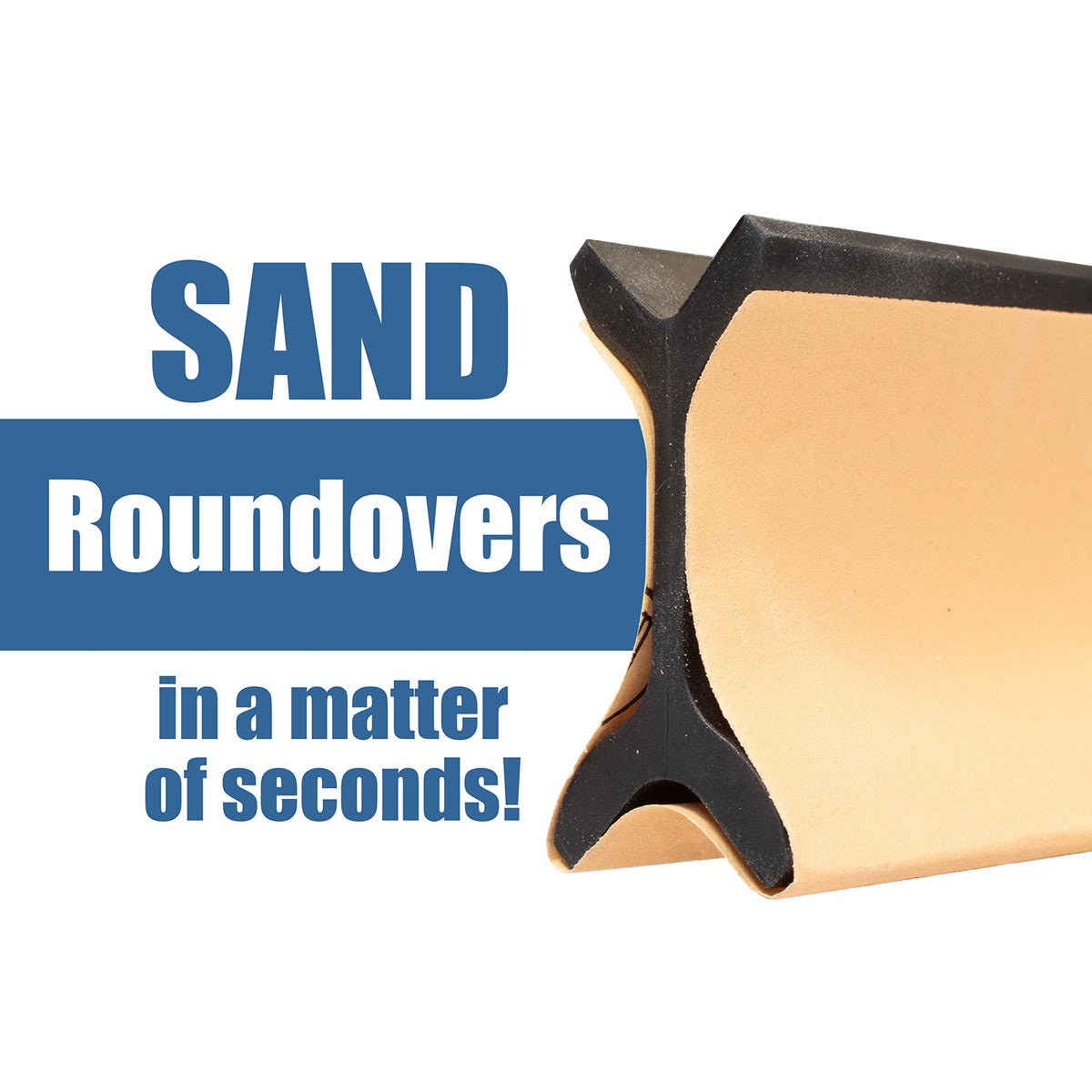 Fulton 21 Profile Contour Sanding Grips include pre-cut sandpaper for fast setup.