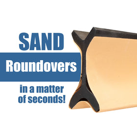 Fulton 21 Profile Contour Sanding Grips include pre-cut sandpaper for fast setup.