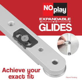 Fulton NoPlay easy adjustments enable above-slot tuning for perfect fit.