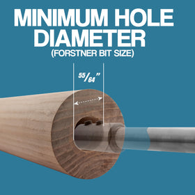 Fulton woodturning, furniture, and carpentry projects gain deeper, accurate bore capabilities