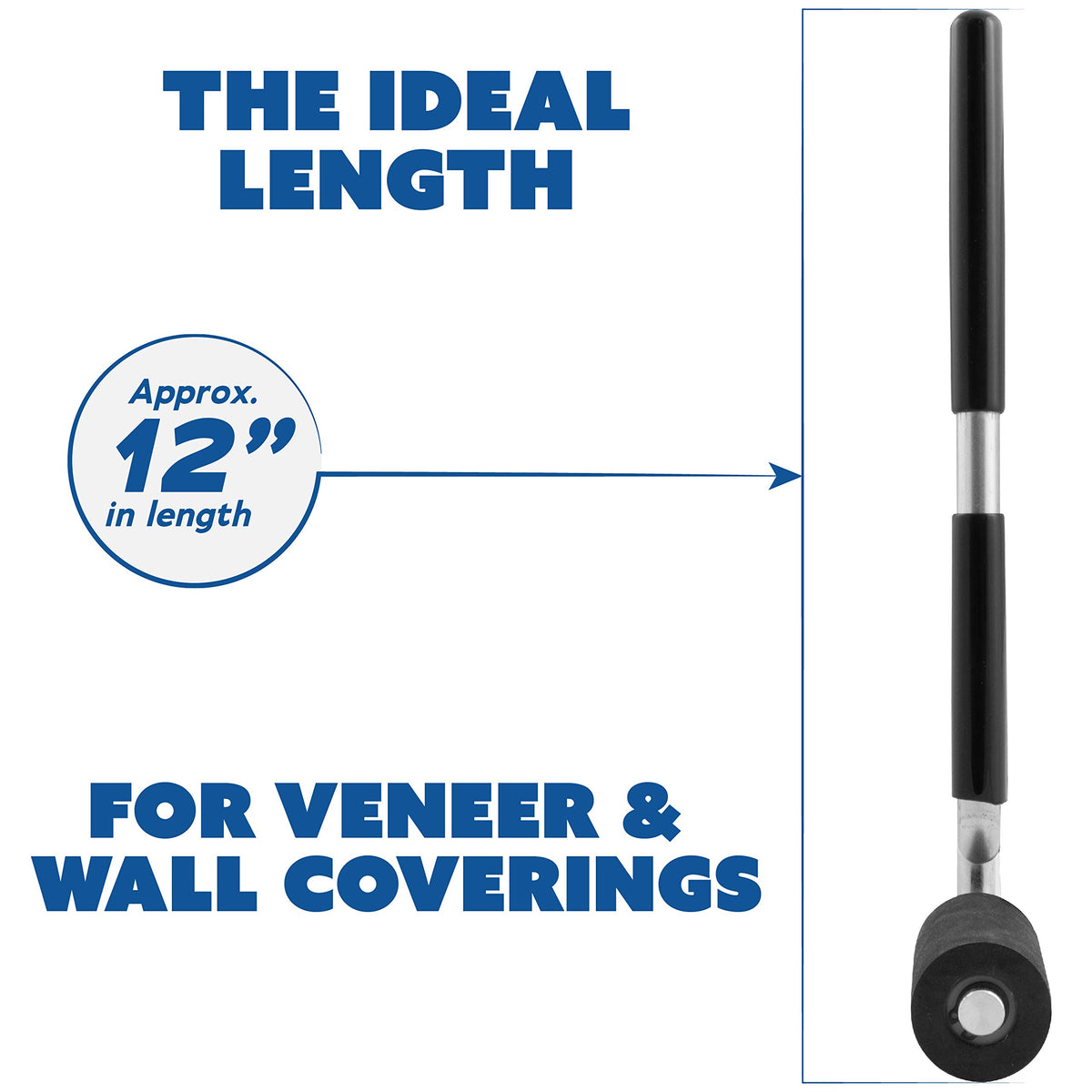 Fulton heavy duty steel handle reduces fatigue during projects