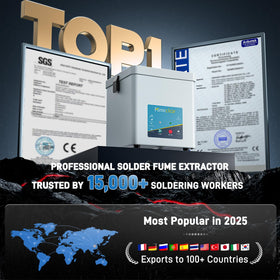 FumeClear FC2001A robust metal housing for durable performance