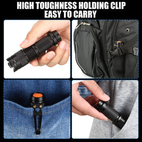 Three-mode Fumete flashlight supports night time activities