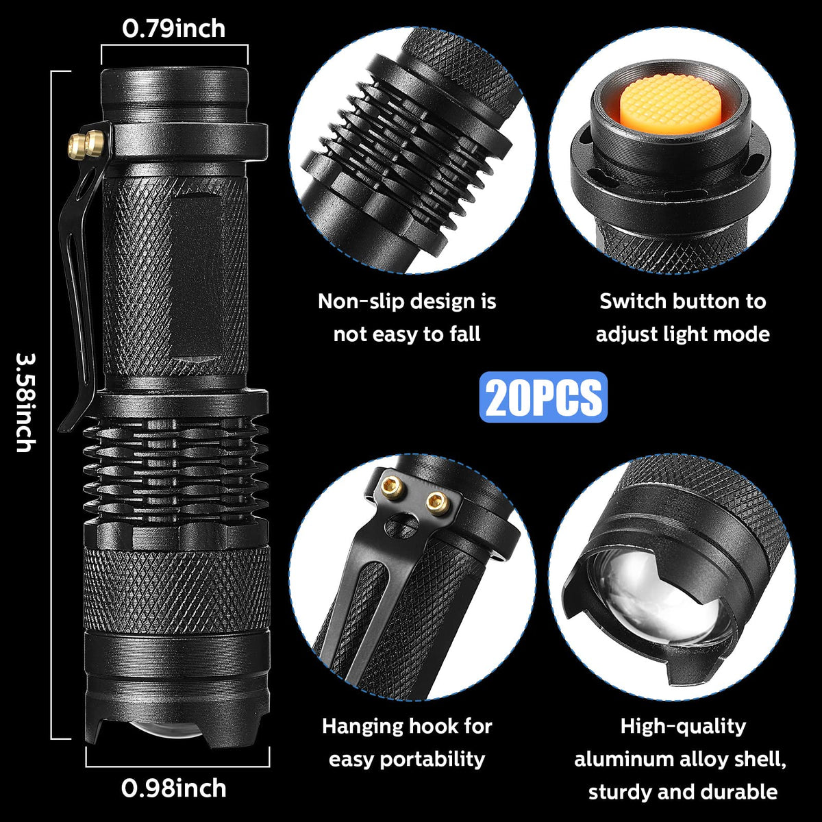 Fumete pocket clip-on light offers hands-free convenience