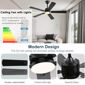 FUMLTP remote control ceiling fan for easy operation
