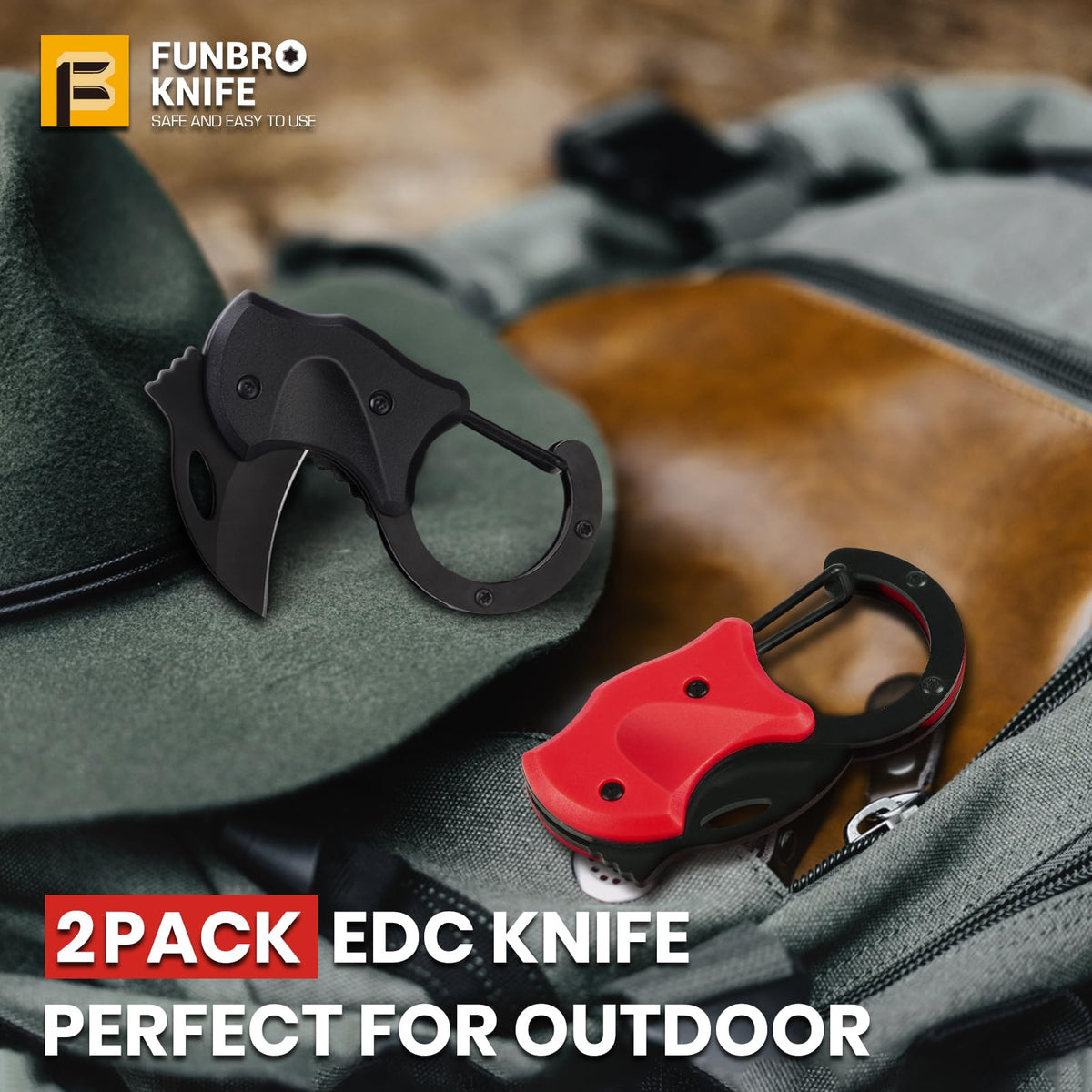 FUNBRO compact tool for hikers, travelers, and everyday tasks.