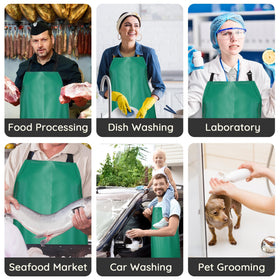 FunChaos rubber apron ideal for dishwashing and gardening tasks