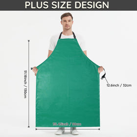 FunChaos rubber apron is easy to clean with a quick wipe after tasks