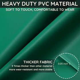 FunChaos thicker rubber apron resists water and oil for kitchen and workshop use