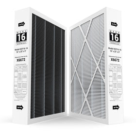 FunGeneTEC X6672 filter compatible with Lennox HCC16-28 for improved indoor air quality