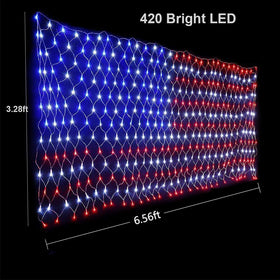 Funiao UL-certified flag lights ensure safe plug-in operation.