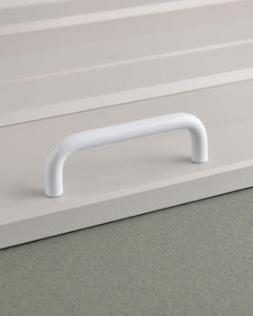 funifiti bright white finish adds a crisp touch to contemporary furniture