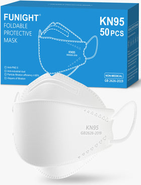 Funight KN95 3D-fit design for comfortable daily wear.