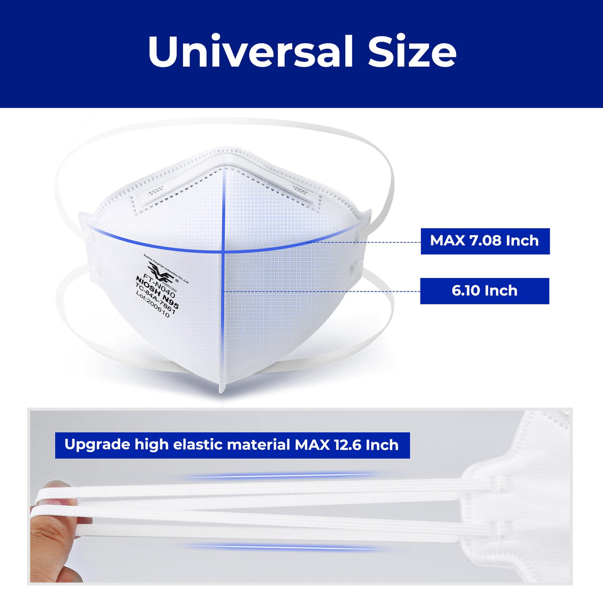 Adjustable nose clip providing a secure seal during use