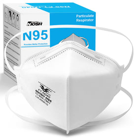 Funight N95 mask showing head-strap comfort for all-day wear
