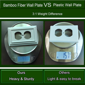Funkiim bamboo fiber plates showcase natural gloss for modern rooms
