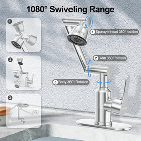 FunnyAir single-handle operation for quick hot and cold control.
