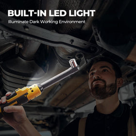 Funnywhale compact ratchet wrench fits into tight spaces during assembly