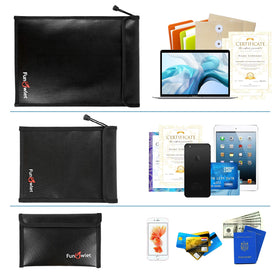 FunOwlet travel-ready pouch protecting valuables while on the move