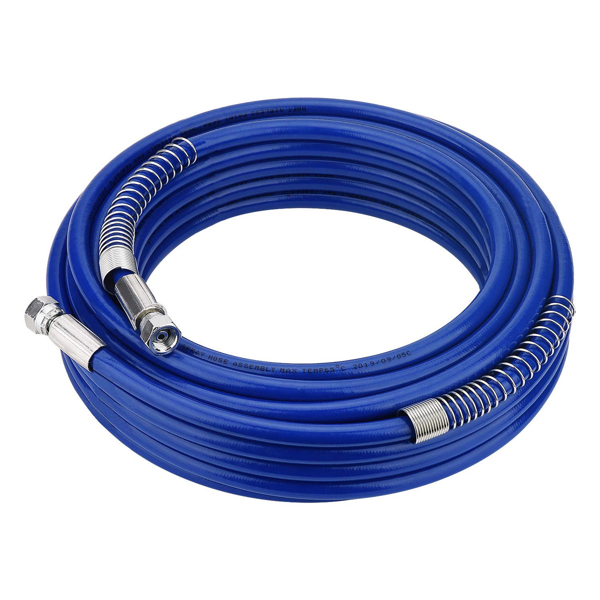 Funteck 50ft airless hose with Graco connection for extended reach.