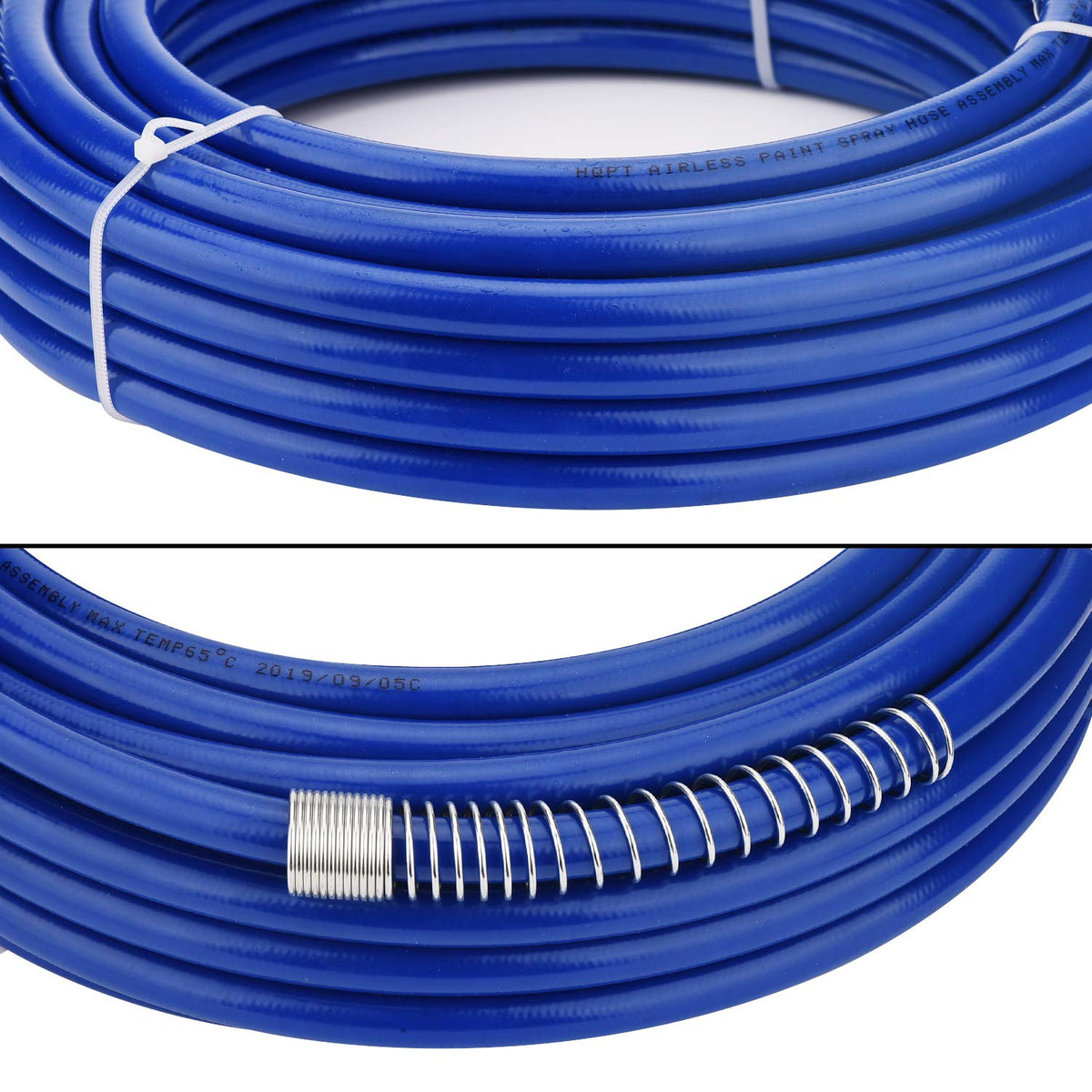 Funteck 50ft reach enables access to second-story surfaces without loss of pressure.