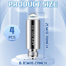 Funtery 03100-u bulbs ready-to-use for reliable otoscope lamp replacement.