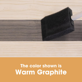 Furniture Clinic teak stain on furniture highlights even color penetration and natural finish.