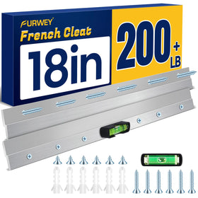 FURWEY French cleat pair packaging ready for quick wall mounting.