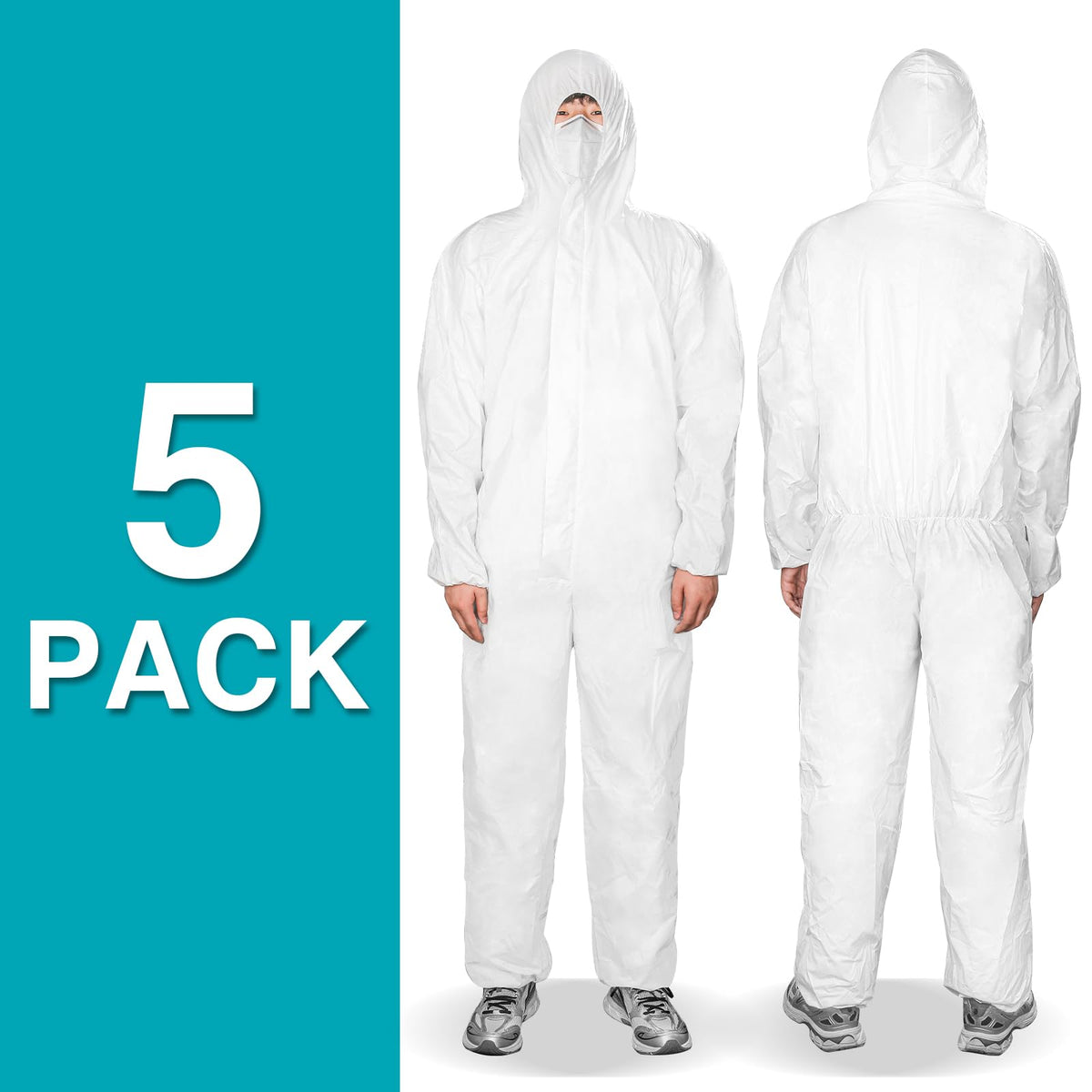 FURWEY Hazmat Suits elastic cuffs close-up for secure fit