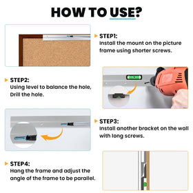 FURWEY headboard mounting kit enables clean, space-saving setup.