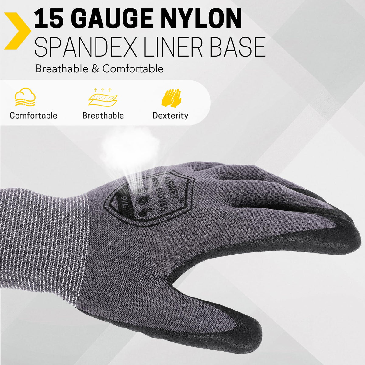 FURWEY touchscreen fingertips allow device use without removing gloves.