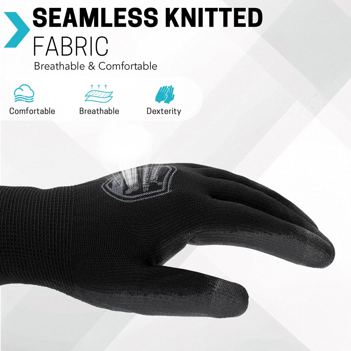 FURWEY 13-gauge knit gloves deliver dexterity and breathability
