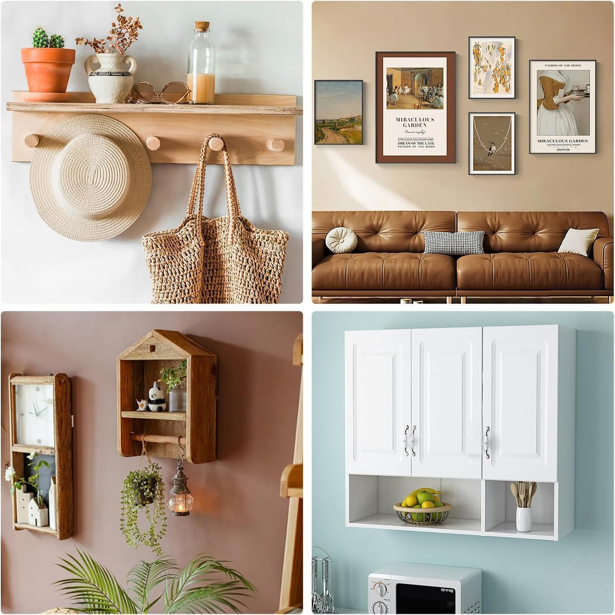 FURWEY sleek bracket design blends with modern interiors.