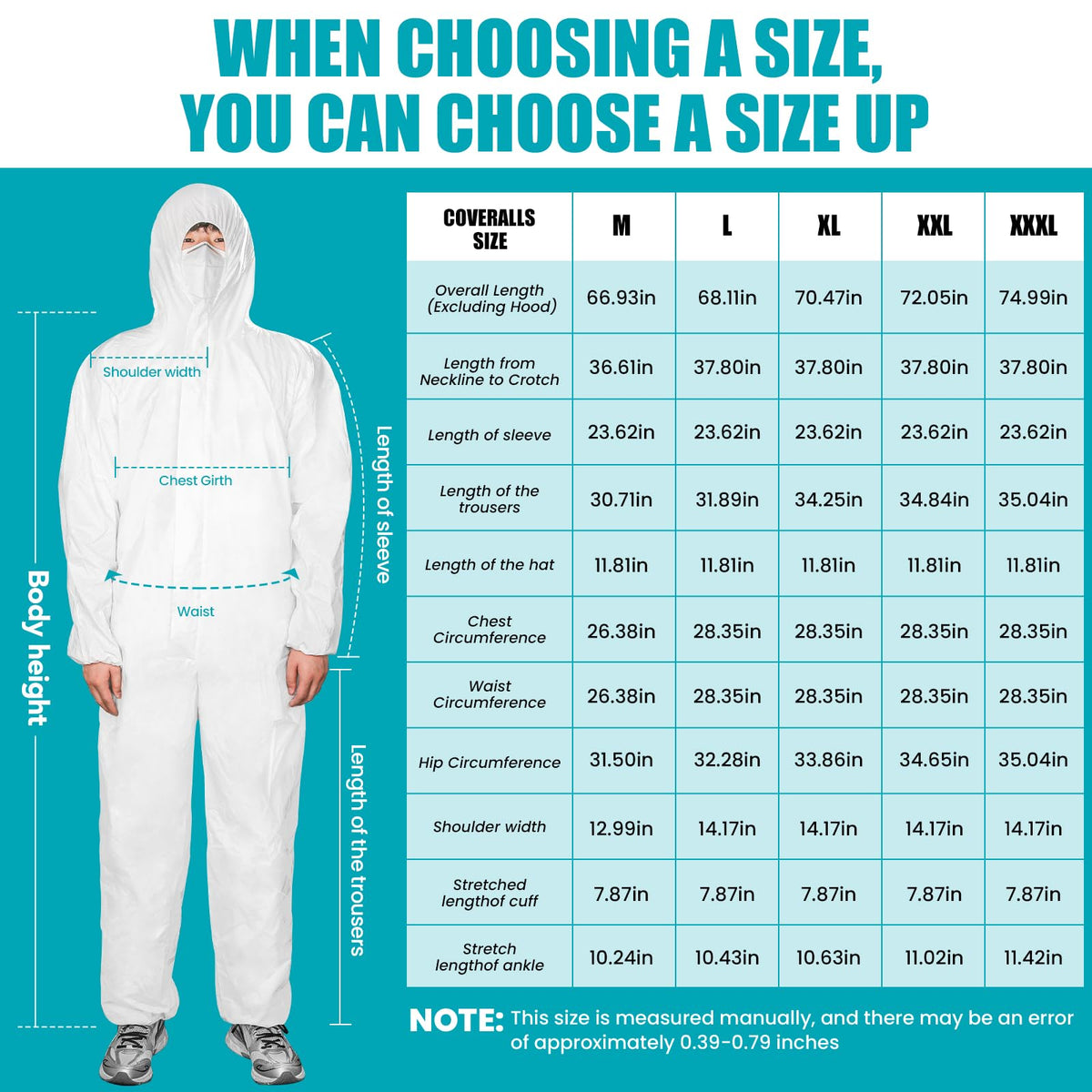 Soft, lightweight fabric enables extended wear and comfortable movement