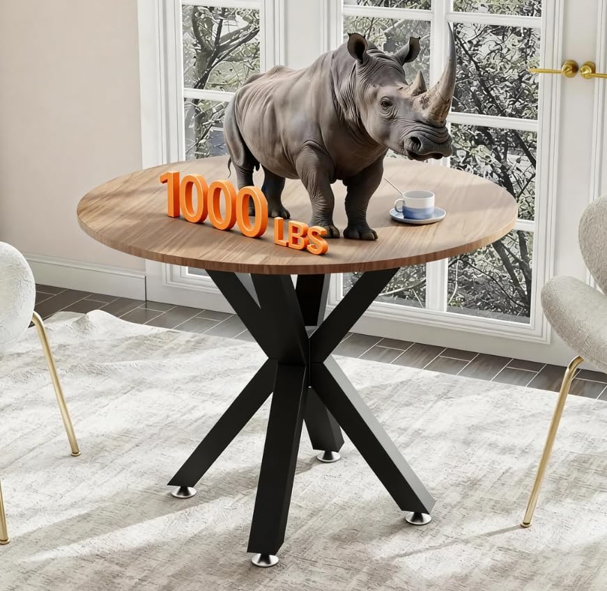 FUSHIAIPTC 28 inch legs with pre drilled holes for wood tops and secure mounting