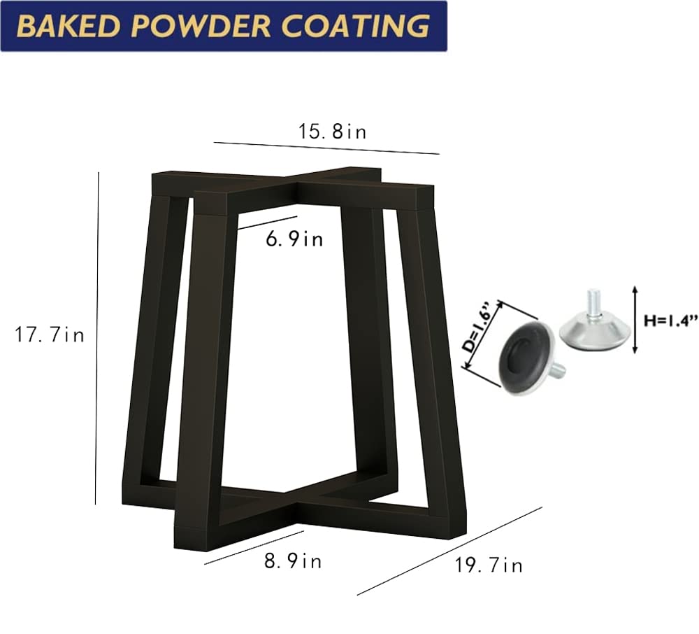 Matte black finish complements industrial, modern, or rustic interiors.
