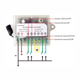 Fushionsea 433MHz remote control receiver for wireless operation
